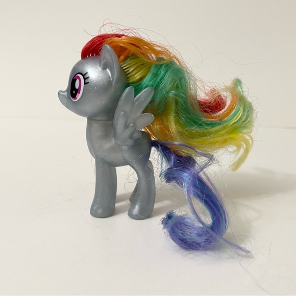My Little Pony Rainbow Dash Pearlized Figure MLP Toy - Picture 4 of 13